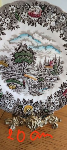 Homeland Alfred Meakin plate