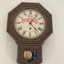 Coca Cola Pendulum Clock Quartz movement 46 cm  x 32 cm Image 2