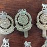 Vintage Metal Army Badges Image 3