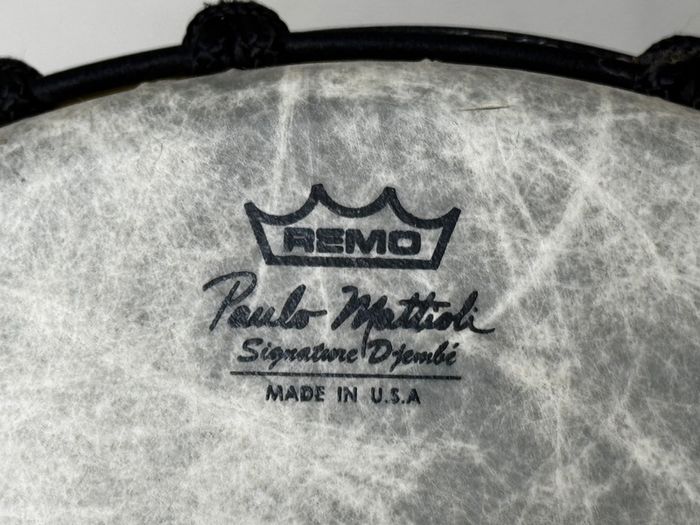 Remo Paulo Mattioli signature djembe, rope tuned