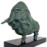 Pablo Picasso Inspired Bull - Patinated Bronze, Marble Image 2