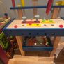 B. Toys Wooden Activity Cube, Wooden Workbench & Soft toys Image 3