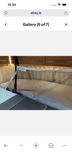 Folding Bunkbed for Eriba PopTop Caravan