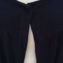 cardigan navy longline cardigan with hood Image 3