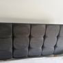 Kingsize Charcoal Storage Bed Base & Matching Headboard Great Condition Image 2