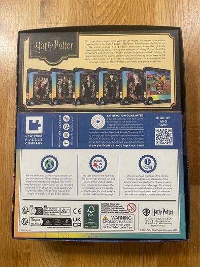 Harry Potter Jigsaw | The Book covers  | NEW