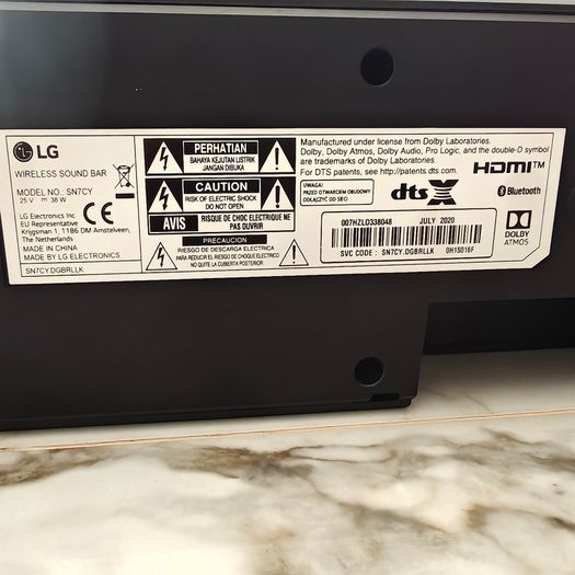 LG 5.0.2 soundbar