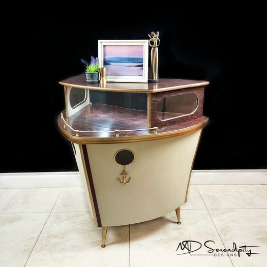 Vintage Boat Bar / Drinks Cabinet