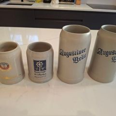 Authentic ceramic Oktoberfest Beer Steins