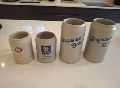 Authentic ceramic Oktoberfest Beer Steins