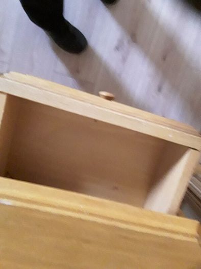 wooden unit