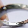 Vintage 925 Sterling Silver Eternity Ring with Clear Stones size M - 2,2g Image 6