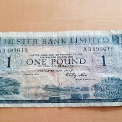 Ulster Bank note 1976