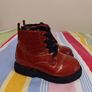 Red Patent Glitter Boots Image 5