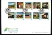 2018 Isle of Man Year of Our Island Commemorative Stamps First Day Cover (FDC)