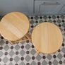 Solid wood stools Image 2