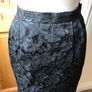 Vintage Black Skirt, with Pockets! Image 2