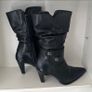 Marco Tozzi  Black leather boots-Softest Leather High Heels Size Uk 6 Eu 39.  Elegant.  In SUPER Condition. Image 3