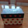 Tree vintage cans + vintage strawberry tin Potpourri Press USA Image 7