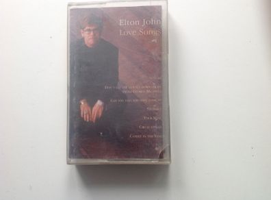 Cassette tape. Elton John. Love Songs