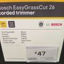 Bosch EasyGrassCut 26Trimmer corded with Nylon Line 3months old Image 2