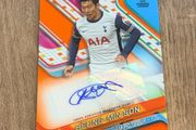 2024 Topps Finest Heung-Min Son Auto 25/25 Orange Tottenham