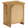 Bedside Table Solid Mango Wood 40x30x50 cm Image 5