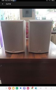 High End Miller & Kreisel Sound (M&K)  Surround-55 MK11 Dipole Speakers white
