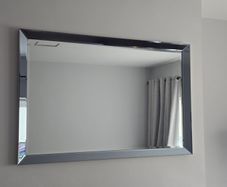 Large Smoked Wall Mirror