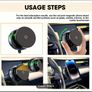 Magnetic Vacuum Suction Phone Holder Image 6