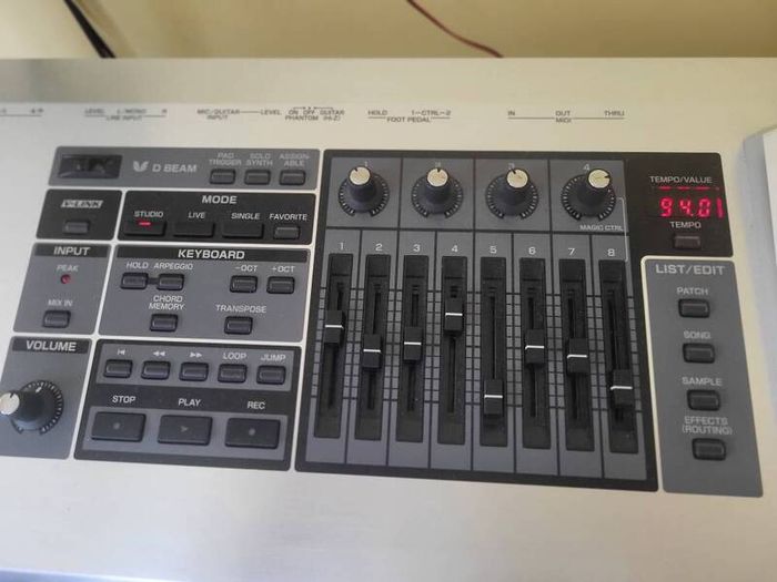 Roland G8 Fantom Keyboard and Accessories