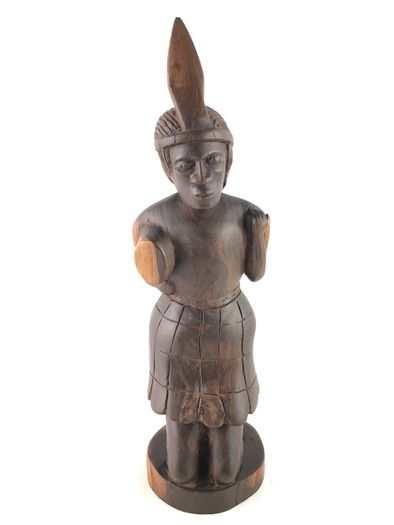 Vintage wooden sculpture