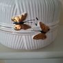 White Flower Ceramic Flower Pot 15ch High Image 2