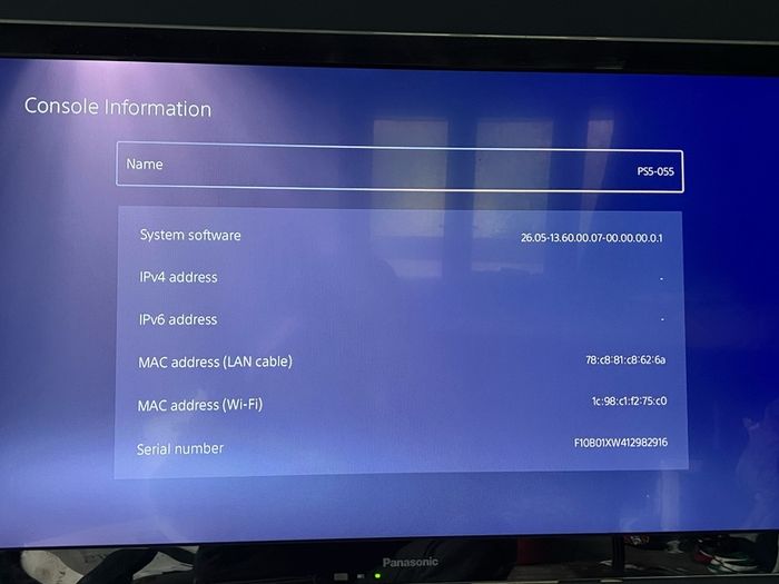 PS5 Disc Version Console Only - Firmware 13.6 - Box Included