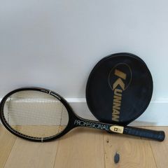 vintage kunnan wooden tennis racket