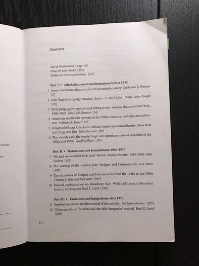 The Cambridge Companion to the Musical