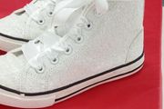 Dunnes Stores, girls sequin roll top trainers, Size 13