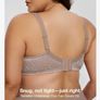 Brand New Women's Full Cup Minimizer Bra Full Cup Non-Wired Plus Size Image 5