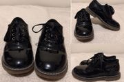 Black Patent Brogue Shoes