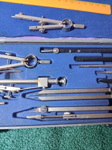 Vintage Kronos 311 Technical Drawing Draughtsman Set