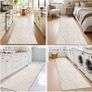 Beige Runner Rugs 80x300 cm Non Slip Hall Runner Rug Washable Hallway Runners Long Boho Carpet Runners Image 3