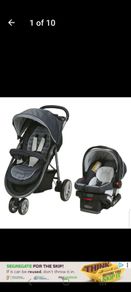 Graco travel system  with isofix
