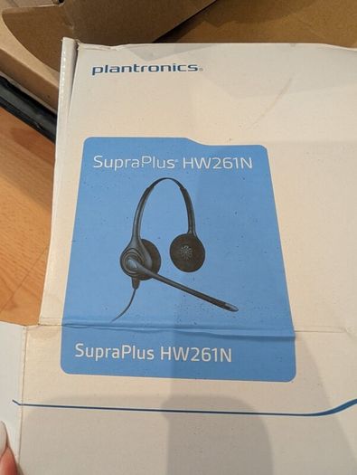Plantronics SupraPlus HW261N binaural headset