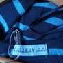 Gallery Aurora Stripe Long Cardigan. . Size  XL -18.    B.N.W.T Image 4