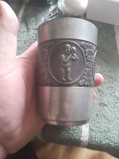 1970 pewter mug