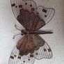 Large Ornamental Metal Butterfly - Only 10 Image 2