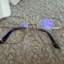 Jimmy Choo Gold Glasses with Pearl Detailing Image 2