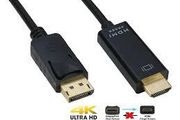 DP DisplayPort To HDMI Cable DisplayPort Male To Male HDMI Compatible Video Audio Cable For Computer Laptop TV Projector Monitor