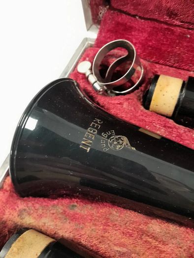 Vintage Boosey and Hawkes London Regent Clarinet with Hard Carrying Case