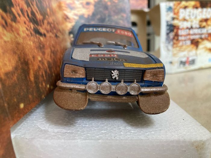Peugeot 504 GL East African Safari Polistil 1/26 Rare